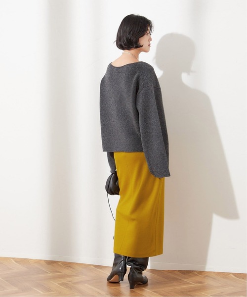 journal standard L'essage（ジャーナルスタンダードレサージュ）の「《追加》LUMINARY ウールスカート（スカート・レディース・ブラック/レッド/キャメル/イエロー・36/38）」の15枚目の写真