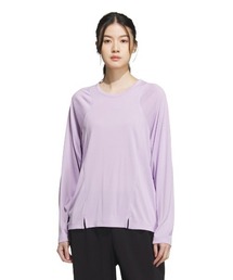 アディダス adidas ラックスフロー ルーズフィット 長袖Tシャツ