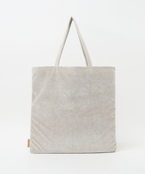 Steven Alan(スティーブンアラン)の「<Steven Alan>ベロア トートバッグ ラージ(トートバッグ・レディース・ピンク/ダークグレー/ネイビー/オフホワイト・FREE)」の6枚目の写真