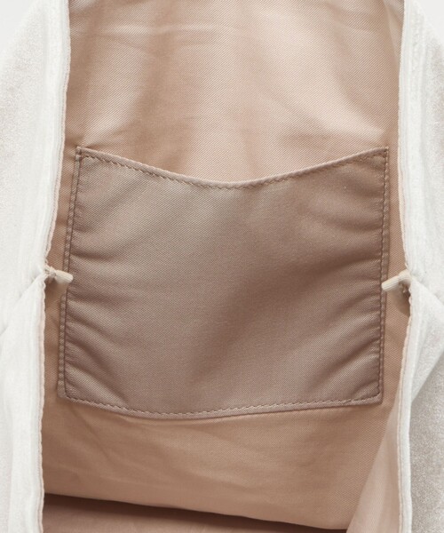 Steven Alan(スティーブンアラン)の「<Steven Alan>ベロア トートバッグ ラージ(トートバッグ・レディース・ピンク/ダークグレー/ネイビー/オフホワイト・FREE)」の11枚目の写真