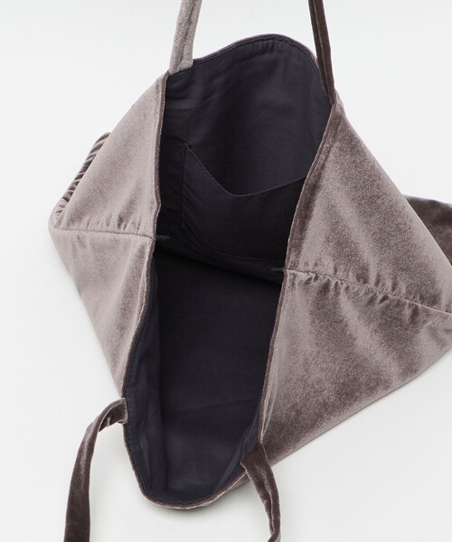 Steven Alan(スティーブンアラン)の「<Steven Alan>ベロア トートバッグ ラージ(トートバッグ・レディース・ピンク/ダークグレー/ネイビー/オフホワイト・FREE)」の16枚目の写真