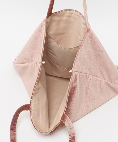 Steven Alan(スティーブンアラン)の「<Steven Alan>ベロア トートバッグ ラージ(トートバッグ・レディース・ピンク/ダークグレー/ネイビー/オフホワイト・FREE)」の21枚目の写真
