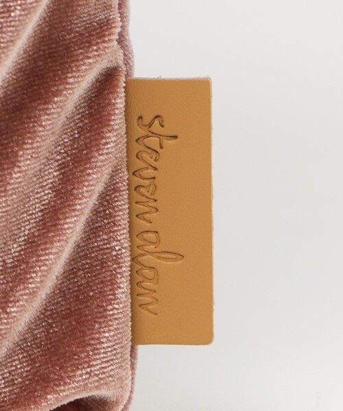 Steven Alan(スティーブンアラン)の「<Steven Alan>ベロア トートバッグ ラージ(トートバッグ・レディース・ピンク/ダークグレー/ネイビー/オフホワイト・FREE)」の22枚目の写真