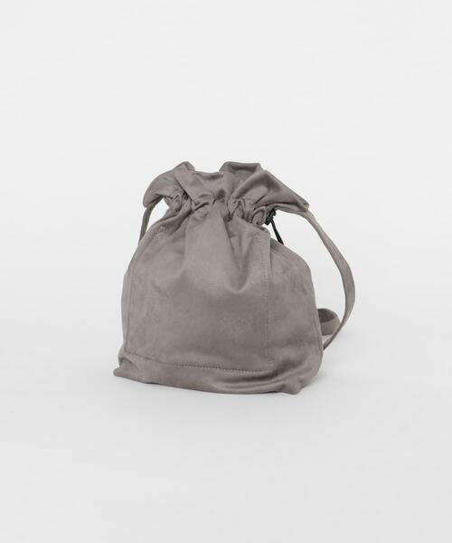 SENSE OF PLACE by URBAN RESEARCH（センスオブプレイスバイアーバンリサーチ）の「フェイクスエードキンチャクショルダー（ショルダーバッグ・メンズ・ベージュ/チャコールグレー/ライトブルー・ONE）」の12枚目の写真