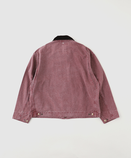 B.C STOCK（ベーセーストック）の「【PLANET OF EARTH】ピグメント加工 ダックショートブルゾン（ブルゾン・メンズ・ブラック/ベージュ/レッド・LARGE/MEDIUM）」の16枚目の写真