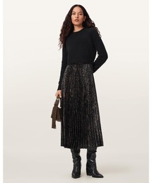 ALLSAINTS（オールセインツ）の「EVIA 2-IN-1 DRESS | EVIA 2-IN-1 ドレス・ワンピース（ワンピース）」