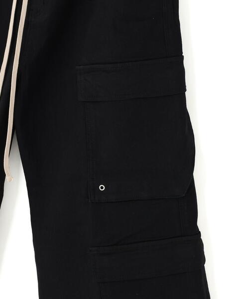 DANKE SCHON(ダンケシェーン)の「DankeSchon/ダンケシェーン/TCBLACK FLARE CARGOPANTS(カーゴパンツ・レディース・ブラック・L/M/S/XL)」の6枚目の写真