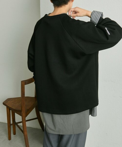 ear PAPILLONNER（イアパピヨネ）の「《手洗い可》sampo×earコラボ スペーストイスウェット（Tシャツ/カットソー・レディース・ブラック/グレー・FREE）」の8枚目の写真