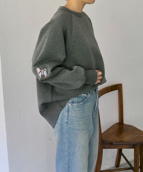 セール】《手洗い可》sampo×earコラボ スペーストイスウェット（T