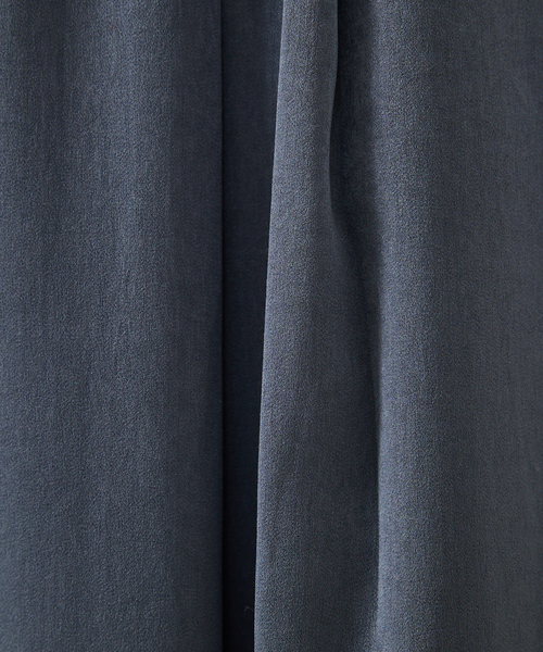 qualite（カリテ）の「ピーチサテンフレアーパンツ/秋服/冬服/オフィスカジュアル/ワイドパンツ（その他パンツ・レディース・ライトベージュ/ブルー/チャコールグレー・36/38）」の16枚目の写真