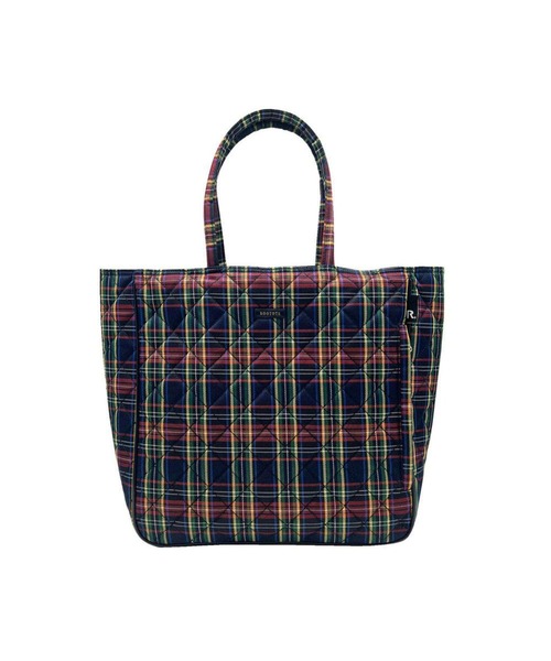 ROOTOTE(ルートート)の「ルートート / EU.ミディアム.チェックキルトーC(トートバッグ・レディース・ネイビー/グリーン/レッド・FREE)」の4枚目の写真