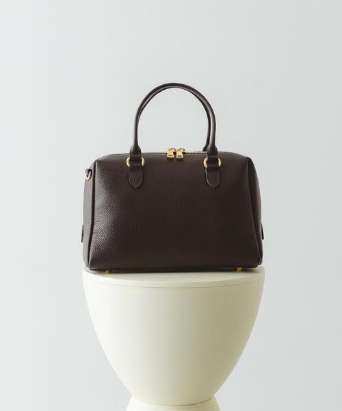 RODE SKO（ロデスコ）の「レザーボストンバッグ（ボストンバッグ・レディース・ブラウン/ブラウン系その他/ブラック・ONE）」の3枚目の写真