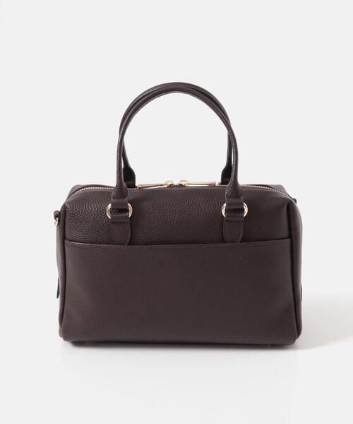 【8/27迄値下げ中‼️新品タグ付き　R&D.M.Co- レザーボストンバッグ S 8/27迄値下げ中‼️新品タグ付きR&D.M.Co- レザーボストンバッグ S