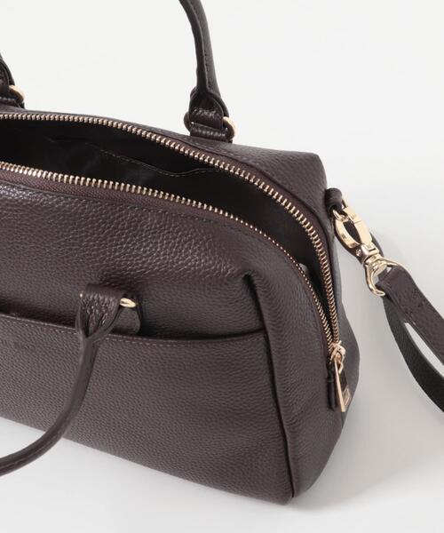 RODE SKO（ロデスコ）の「レザーボストンバッグ（ボストンバッグ・レディース・ブラウン/ブラウン系その他/ブラック・ONE）」の9枚目の写真