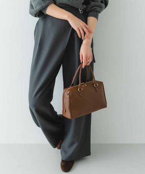 RODE SKO（ロデスコ）の「レザーボストンバッグ（ボストンバッグ・レディース・ブラウン/ブラウン系その他/ブラック・ONE）」の15枚目の写真