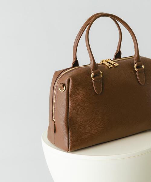 RODE SKO（ロデスコ）の「レザーボストンバッグ（ボストンバッグ・レディース・ブラウン/ブラウン系その他/ブラック・ONE）」の19枚目の写真