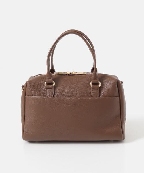 RODE SKO（ロデスコ）の「レザーボストンバッグ（ボストンバッグ・レディース・ブラウン/ブラウン系その他/ブラック・ONE）」の21枚目の写真