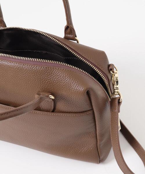 RODE SKO（ロデスコ）の「レザーボストンバッグ（ボストンバッグ・レディース・ブラウン/ブラウン系その他/ブラック・ONE）」の22枚目の写真