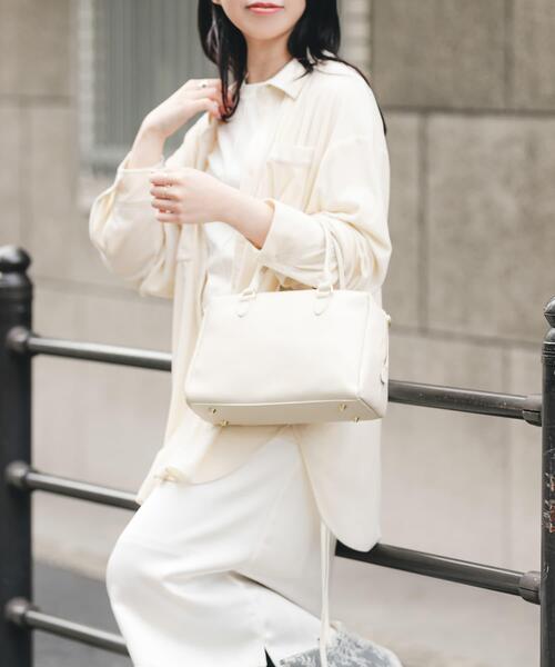 RODE SKO（ロデスコ）の「レザーボストンバッグ（ボストンバッグ・レディース・ブラウン/ブラウン系その他/ブラック/オフホワイト/ブルー系その他・ONE）」の2枚目の写真