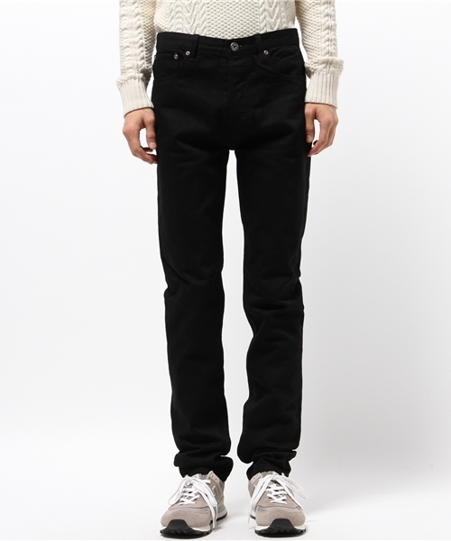 UR SELECT（ユーアールセレクト）の「UR SELECT Solid Denim Pants（デニムパンツ・メンズ・ブラック/インディゴブルー・30/29/28）」の4枚目の写真