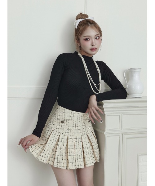 ロゴベーシックリブトップス（その他トップス）｜Darich（ダーリッチ