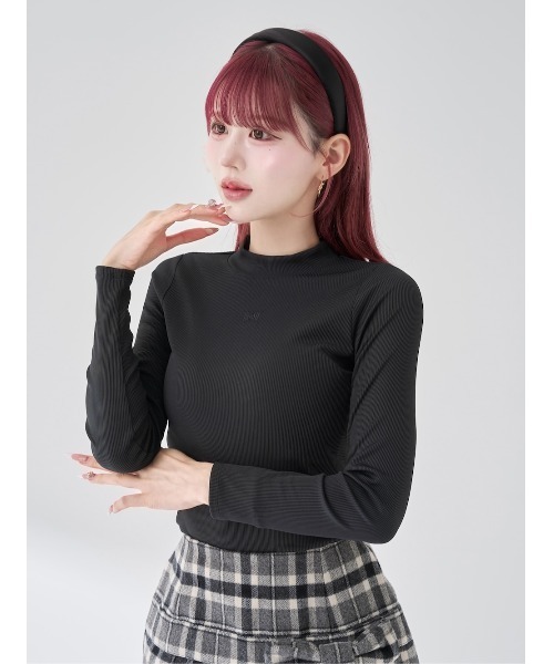 ロゴベーシックリブトップス（その他トップス）｜Darich（ダーリッチ
