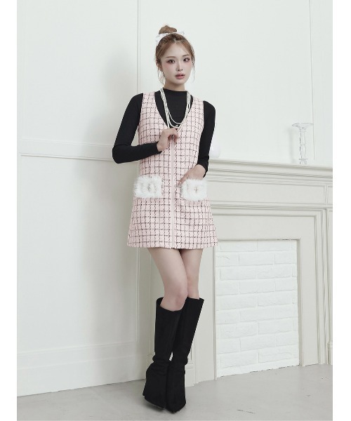 ロゴベーシックリブトップス（その他トップス）｜Darich（ダーリッチ