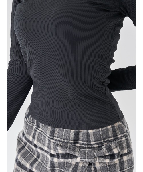 ロゴベーシックリブトップス（その他トップス）｜Darich（ダーリッチ