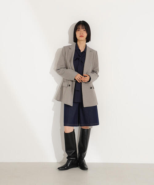 ダブルブレストテーラードジャケット（テーラードジャケット）｜N.（N