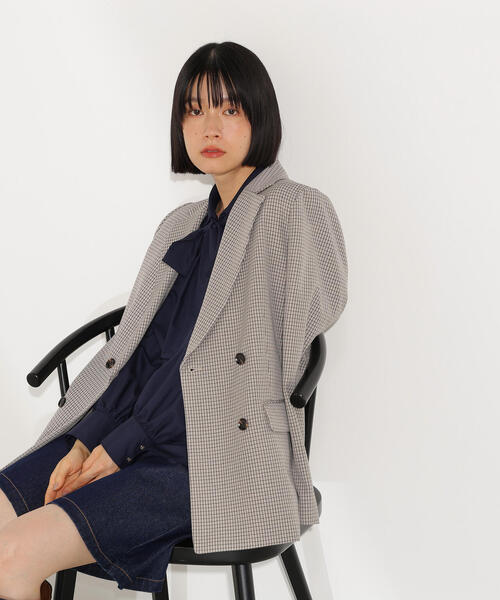 ダブルブレストテーラードジャケット（テーラードジャケット）｜N.（N