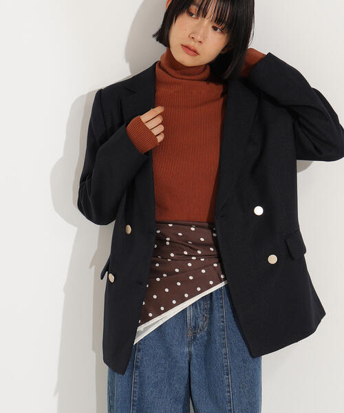 ダブルブレストテーラードジャケット（テーラードジャケット）｜N.（N