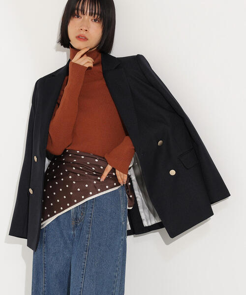 ダブルブレストテーラードジャケット（テーラードジャケット）｜N.（N