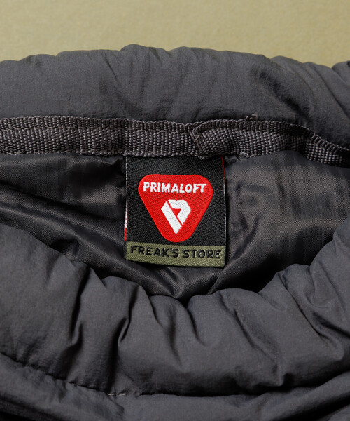 FREAK'S STORE（フリークスストア）の「HIGH LOFT PRIMALOFT POUCH/ハイロフト プリマロフト 巾着バッグ ポーチ（ショルダーバッグ・メンズ・ブラック/オリーブ/その他/チャコールグレー・ONE SIZE）」の13枚目の写真