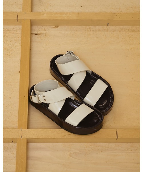 TODAYFUL（トゥデイフル）の「Chunky Belt Sandals（サンダル・レディース・キナリ/ブラック・36inch/38inch/37inch）」の13枚目の写真
