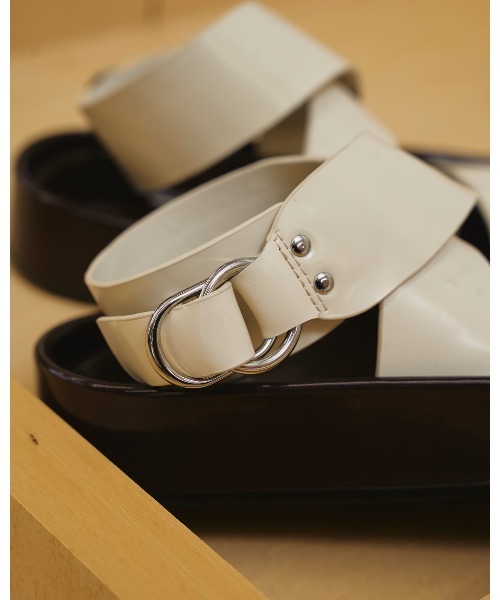 TODAYFUL（トゥデイフル）の「Chunky Belt Sandals（サンダル・レディース・キナリ/ブラック・36inch/38inch/37inch）」の15枚目の写真