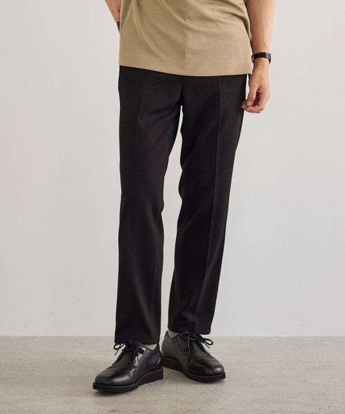 JUN STANDARD PICKS(ジュンスタンダードピックス)の「サキソニーライクスラックス/セットアップ対応(スラックス・メンズ・ブラック/グレー・S/M/LL/L)」の12枚目の写真