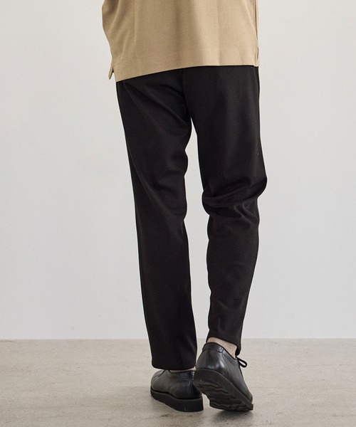 JUN STANDARD PICKS(ジュンスタンダードピックス)の「サキソニーライクスラックス/セットアップ対応(スラックス・メンズ・ブラック/グレー・S/M/LL/L)」の3枚目の写真