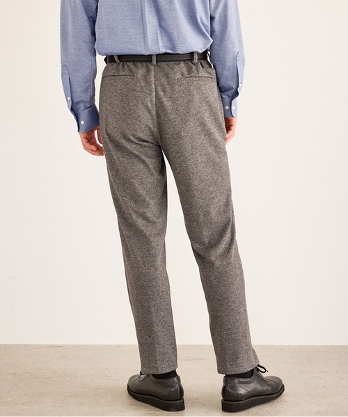 JUN STANDARD PICKS(ジュンスタンダードピックス)の「サキソニーライクスラックス/セットアップ対応(スラックス・メンズ・ブラック/グレー・S/M/LL/L)」の21枚目の写真