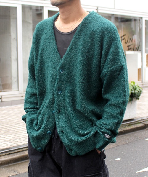 Levi's（リーバイス）の「【Levi's】リーバイス ニットカーディガン（ニット/セーター・メンズ・グリーン・M/L）」の4枚目の写真