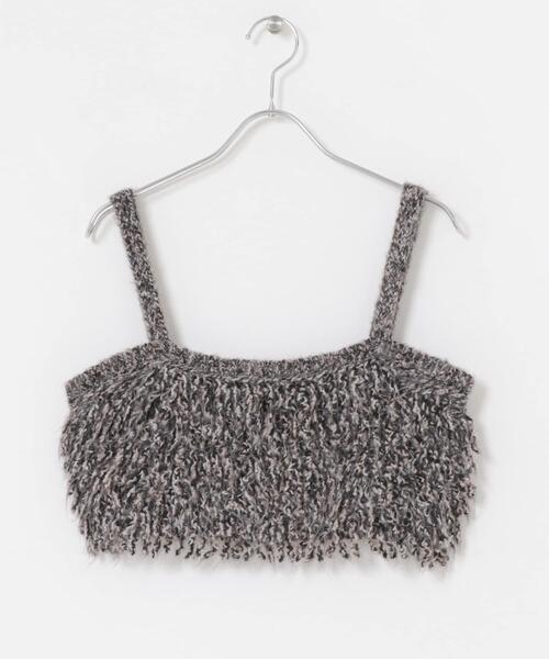 SENSE OF PLACE by URBAN RESEARCH（センスオブプレイスバイアーバンリサーチ）の「ニットブラビスチェ（キャミソール・レディース・ブラック/キャメル/レッド・ONE）」の12枚目の写真