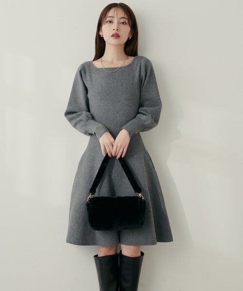 natural couture（ナチュラルクチュール）の「ファーミニバッグ（ハンドバッグ・レディース・ミント/イエロー/ピンク/ブラウン/オフホワイト/ブラック・FREE）」の14枚目の写真