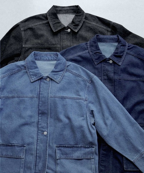 デニムブルー カバーオール 4ポケット デニムブルー カバーオール 4ポケット メンズ