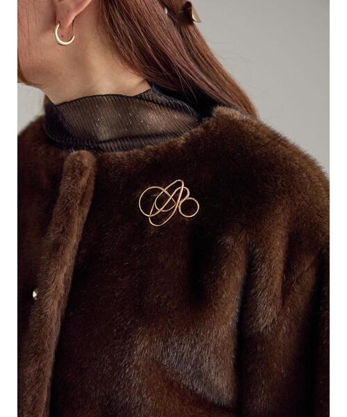 Te chichi（テチチ）の「ランダムラインブローチ（ネックレス・レディース・シルバー/ゴールド・F）」の2枚目の写真