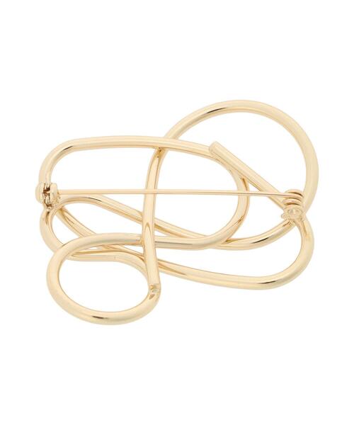 Te chichi（テチチ）の「ランダムラインブローチ（ネックレス・レディース・シルバー/ゴールド・F）」の7枚目の写真