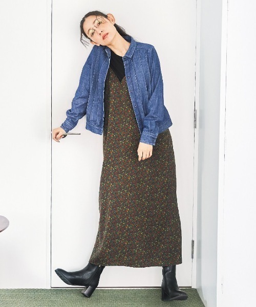 and myera(アンド マイラ)の「and myera デニムのシャツジャケット(デニムジャケット・レディース・ブルー・L/M/S)」の4枚目の写真