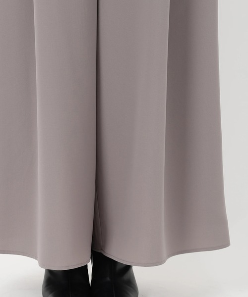 STRAWBERRY-FIELDS（ストロベリーフィールズ）の「ドビークロス_バックディテールコンビネゾン（パンツドレス・レディース・ブラック・2）」の9枚目の写真