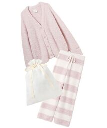 gelato pique(ジェラートピケ)の【ラッピング済み】ジェラートカーディガン&2ボーダーロングパンツセット(ルームウェア/パジャマ)