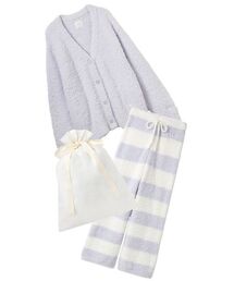 ロングパンツ ボーダー」に該当するgelato pique（ジェラート