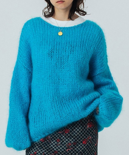 ROSE BUD（ローズバッド）の「(mici)CHUNKY SWEATER（ニット/セーター