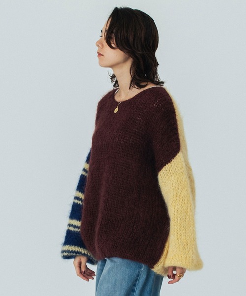 ROSE BUD（ローズバッド）の「(mici)CHUNKY SWEATER（ニット/セーター